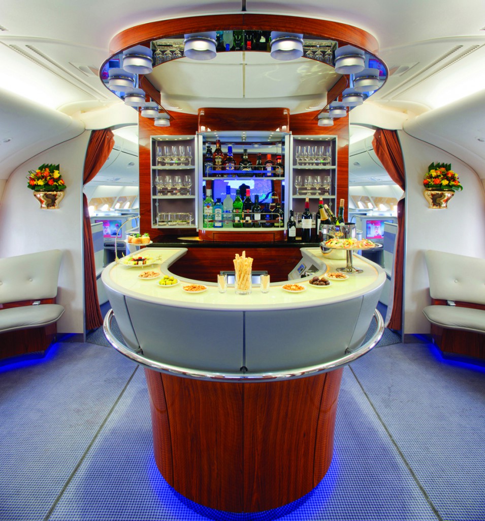 First & Business Class Onboard Lounge A